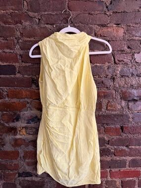 Sheike bright yellow mini dress